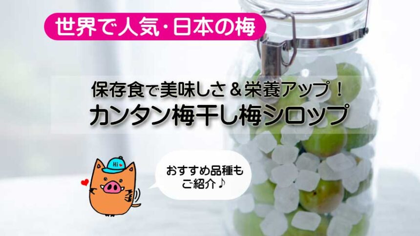 世界で人気・日本の梅